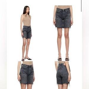 Citizens of Humanity Camilla Jean Short Size 25 in Washed Black